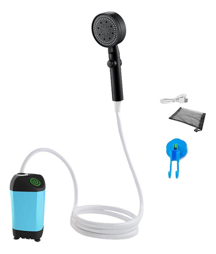 Ducha Portátil Multifunción Para Camping Con Control De