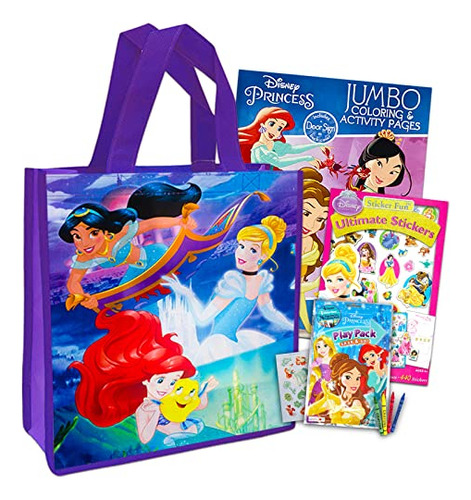 Bolsa De Viaje Disney Princess, Paquete De Actividades Disne