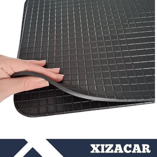 Cubre Alfombras Para Mercedes-benz 4 Piezas Plus Xizacar Logo Blanco