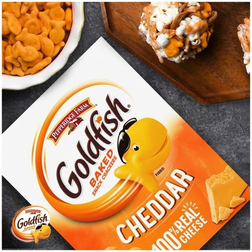 Goldfish Galletas Cheddar Crackers Box 20gr