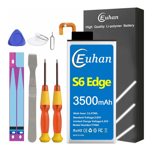 Bateria Repuesto Para Galaxy S6 Edge Euhan 2900 Mah Kit