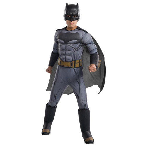 Disfraz Talla Medium (8 10) Para Niño De Batman Liga De La