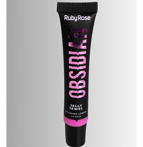 Hidratante Bálsamo Labial Lip Balm Ruby Rose Obsidian Jelly