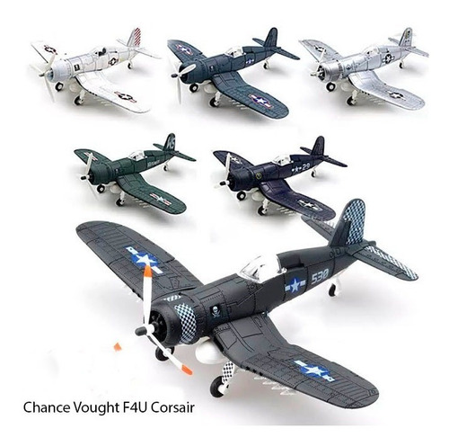 Avión F4u Corsair Segunda Guerra Mundial, Armable, Modelismo | MercadoLibre