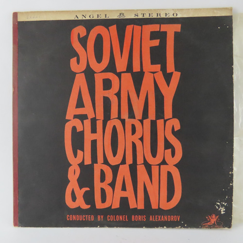 D032 Boris Alexandrov -- Soviet Army Chorus & Band Lp