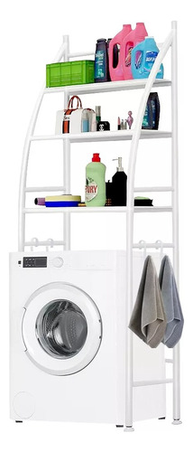 Mueble Rack Organizador Para Baño 3 Repisas Para Lavadora 