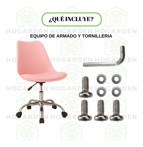 Silla Alta Confort Ejecutiva De Oficina Con Cojín 3 Pzs