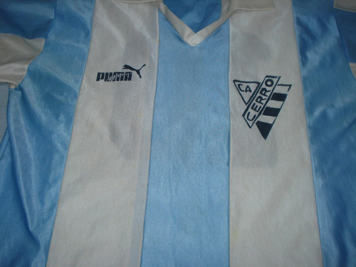 Camisa Cerro Do Uruguai G  Puma De Jogo 1988 Uruguay 