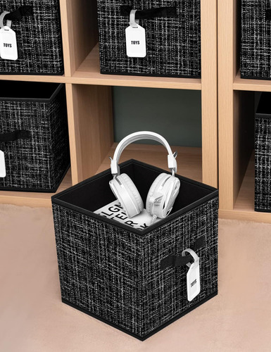 Organizador De Cubos De Almacenamiento Plegables, Cubo De Al