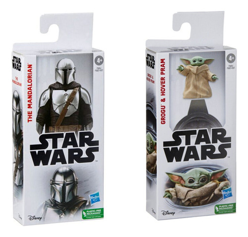 Figuras Star Wars Mandalorian Y Grogu