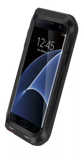 Funda S7 Edge Love Powerful Samsung 100% Original