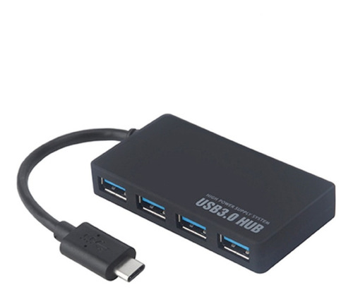 Hub Usb C A 4 Puertos Usb 3.0 Compatible Macbook Pc