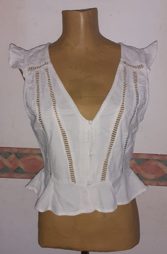 Blusa Hueso Billabong.t S.medidas...divina!!