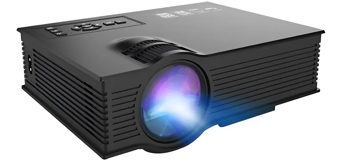 Projetor Mini Unic Mini Projetor UC68 1800lm preto