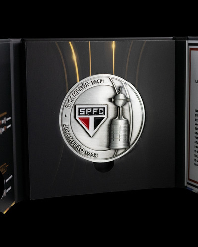 Medalhão Campeão Libertadores 1993 São Paulo Edição Especial