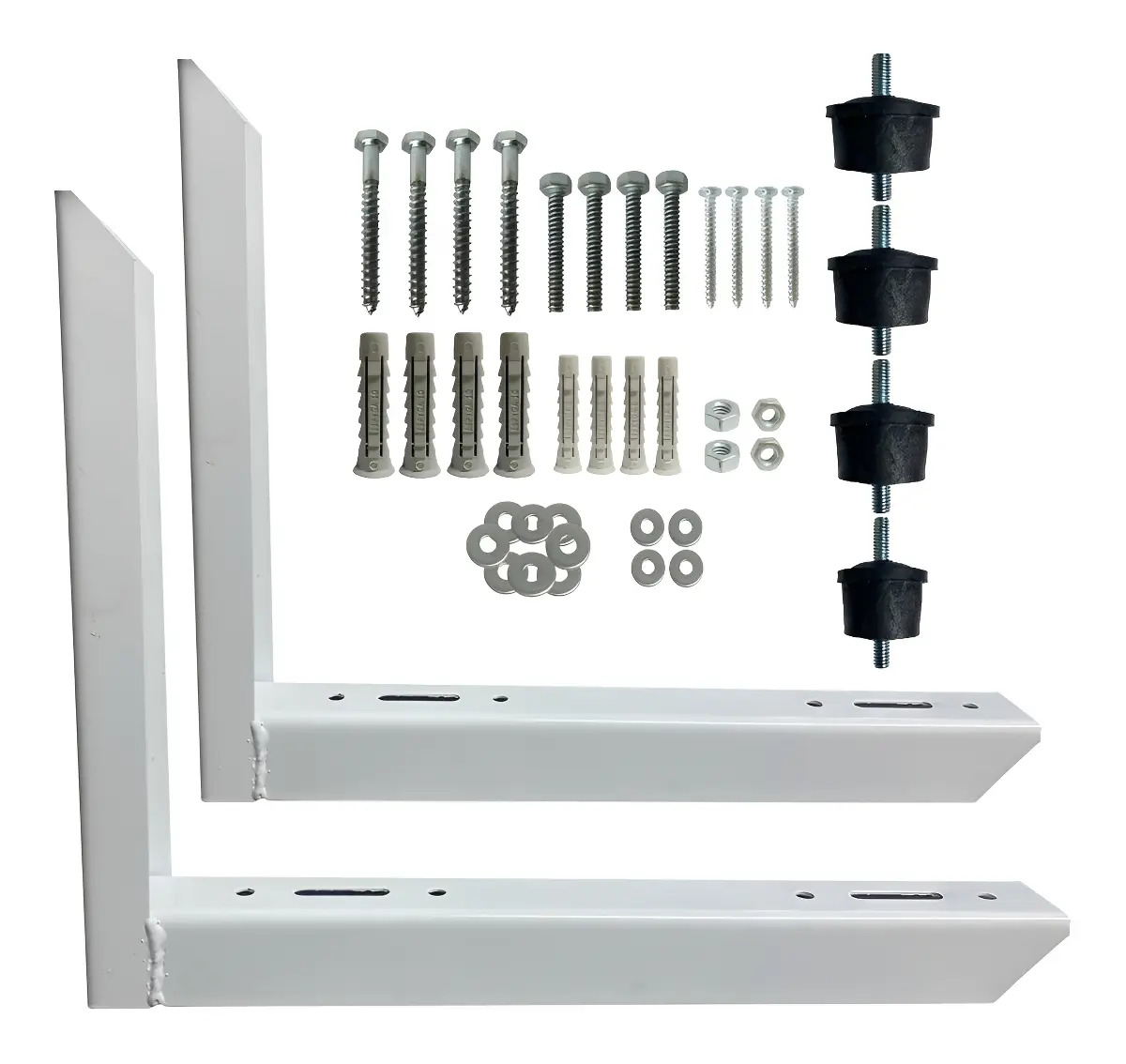 Kit Ménsulas Soporte Aire Acondicionado 2300 a 3500 Frigorías Hierro Reforzado
