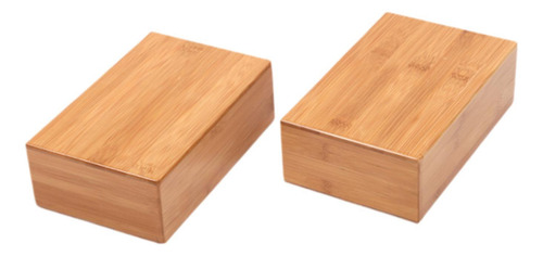 Bloque De De Bambú De 2 Piezas, De, Práctico Accesorio De,