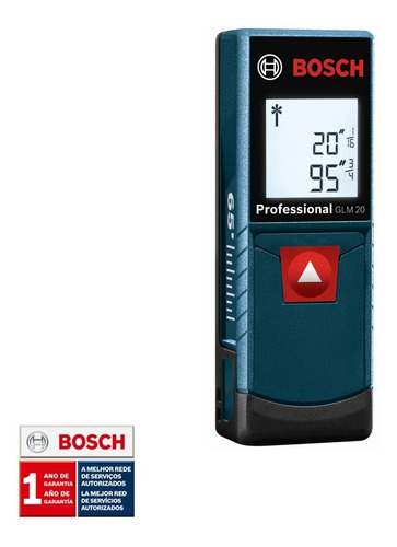 Medidor Láser Bosch 20m Professional Glm 20