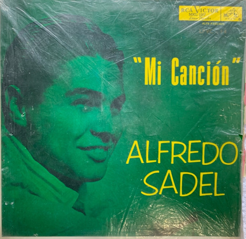 Alfredo Sadel, Mi Cancion Lp Disco De Vinilo Acetato