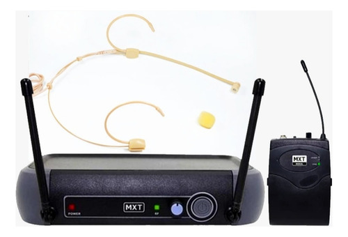 Microfone Hedset Uhf Profissional Cantores