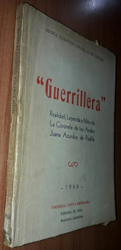 Guerrillera María Zorayda Gianello De Güller Año 1966
