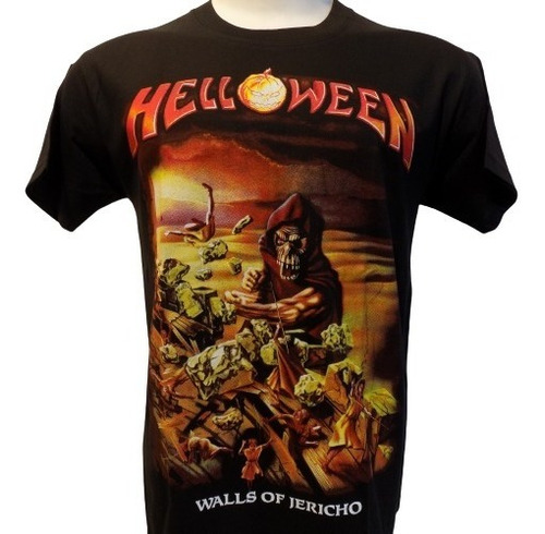 Remeras De Helloween Walls Of Jericho Rockería Que Sea Rock 