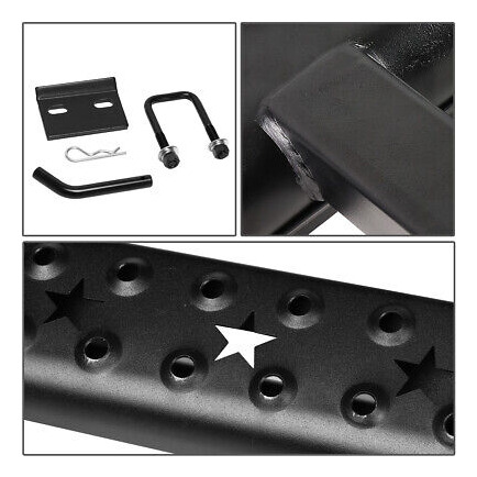 For 2 Receiver Truck Bed Heavy Duty Steel 3.75 Od Oval Oad