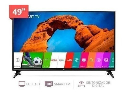 Tv Led LG 49 Smart Tv Full Hd 49lk5700 Thinq Ai Modelo 2018