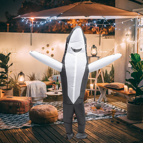 Disfraz Inflable Para Adultos Con Diseño De Dinosaurio Infla