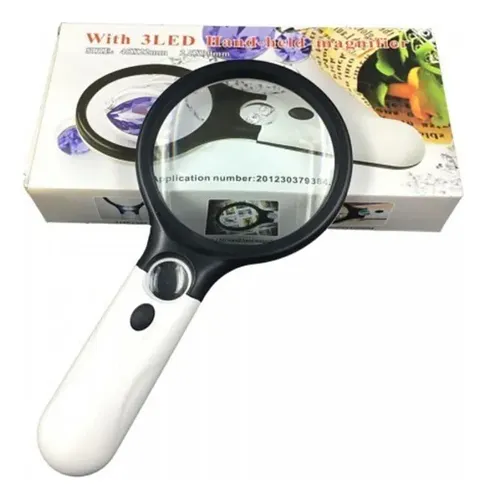 comprar Lupa De Mano Lectura A Pilas 3 Led