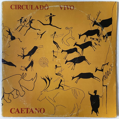 Lp Caetano Veloso - Circuladô Vivo (1992)