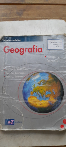 Geografia Europa Y Oceanía Az (usado) Cd 209