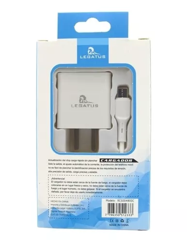 Cargador Usb C 20w - Patas Argentinas - Compatible iPhone 15