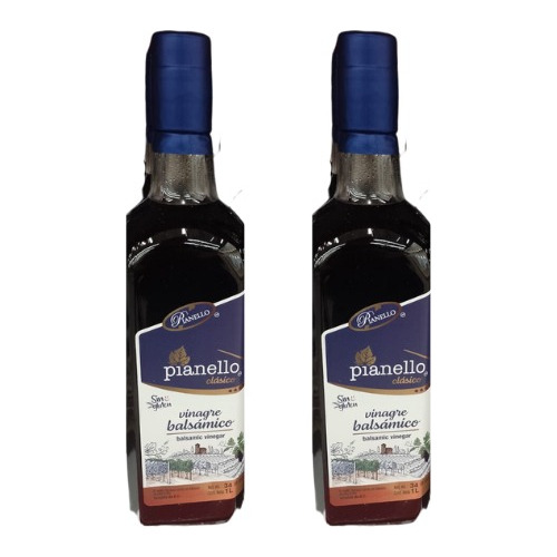 Vinagre Balsámico Pianello Italiano 1 L - 2 Pza