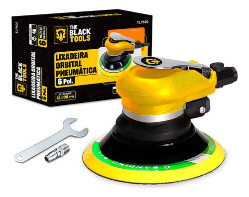 Lixadeira Pneumática Orbital 6 Rokit Roquite Hookit
