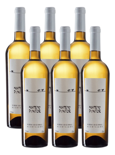 Vinho Monte Do Pintor Branco 750 Ml- Kit 06 Un