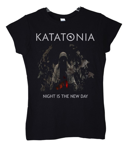 Polera Mujer Katatonia Night Is The New Day Metal Abominatro