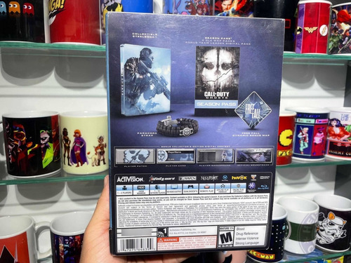 Jogo Call Of Duty Ghost Hardened Edition Ps4 Semi Novo (Usado)