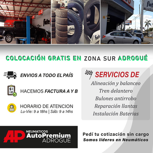 2 Cubiertas Rodado 15 Linglong 255/75 R15 109r Crosswind At