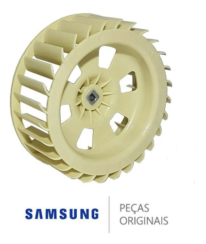 Helice (turbina) Vent Secagem Branca (4,5cm) Lav/sec Samsung