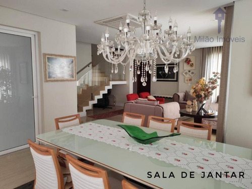 Imagem 3 de 25 de Sobrado 4 Suítes À Venda, 430 M², Alphaville Nova Esplanada 3 Em Votorantim/sp - So0518