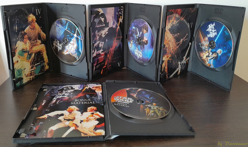 Star Wars Trilogía Original Dvd Usa (Usado)