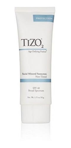 Tizo 2 No Tinted Facial Mineral Protección Solar Spf 40, 1,7