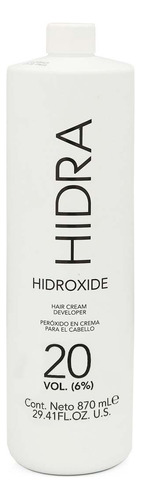 Peróxido En Crema Hidra 20 Volúmenes Hidroxide 850 Ml