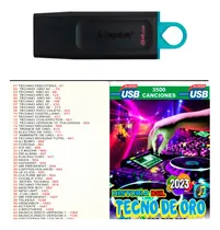 Comprar Usb 32gb Con Musica + 3500 Mix Techno 80s Y 90s