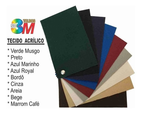 Imagem 7 de 8 de Toldo Articulado Motorizado 4,m Largura X 2,5m Avanço So3m