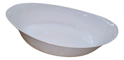 Fuente Oval En Vidrio Templado Frances Marca Luminarc 38cm