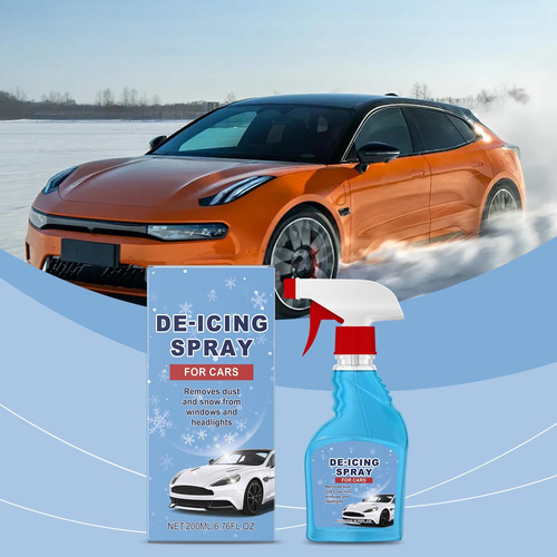 Spray De Gelo De 200 Ml Spray De Gelo Para Carro Spray Para