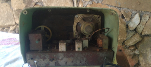 Radio Antigo Abc Usado Para Restauro (Usado)