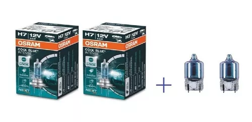 Combo De Lamparas Osram Cool Blue 5000k H7 + T10 Netx Gen